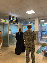Освятили контрольно-пропускной пункт «Донецк-автодорожный»