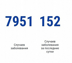 Суточный прирост заболеваемости COVID-19 на Дону снизился до 152 новых случаев