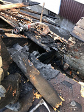 В южной столице случился пожар из-за брошенного с балкона окурка