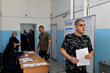 13 09 2025 Голосуют подопечные Областного ГУФСИН