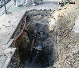 В центре Ростова новый порыв водовода