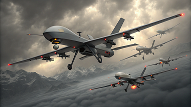 В ходе отражения массированной воздушной атаки ВСУ украинские дроны были сбиты в шести районах Ростовской области