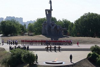 В Ростове почтили память жертв массового расстрела в Змиевской балке