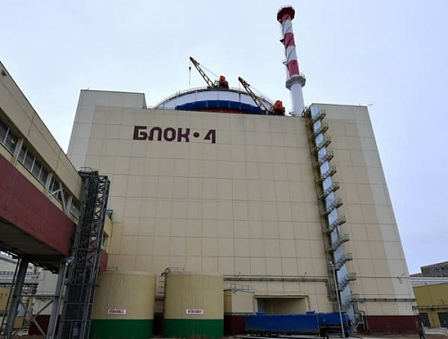 Остановлен штатно 4 энергоблок Ростовской АЭС