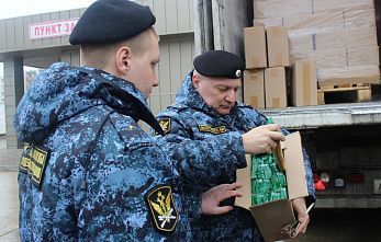 В Донбасс отправились еще 60 тонн гуманитарной помощи от донских приставов