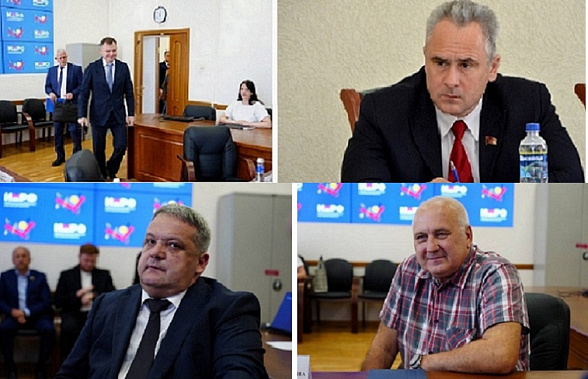 О своем намерении участвовать в выборах облизбирком уведомили Ю. Слюсарь, Е. Бессонов, Д. Фраш и  Ю. Климченко.