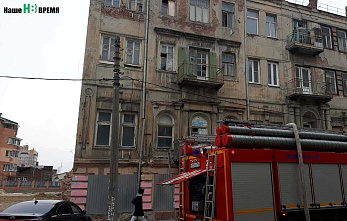 В центре Ростова-на-Дону горит доходный дом Парамонова