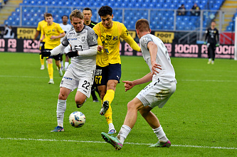 ФК «Ростов» на своем поле сыграл вничью с калининградской «Балтикой»