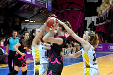 БК «Пересвет-ЮФУ» с минимальным преимуществом побеждает новочеркасский клуб «Платов»