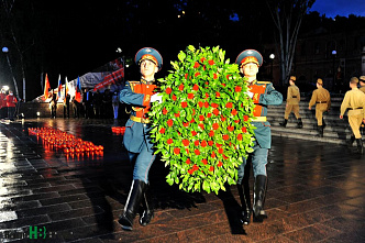 В Ростове прошла акция «Свеча памяти»