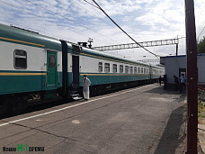 В Ростове идет посадка на вывозной поезд в Узбекистан