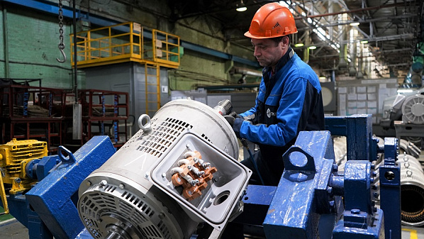 Десятитысячный электродвигатель: на финише сборки.