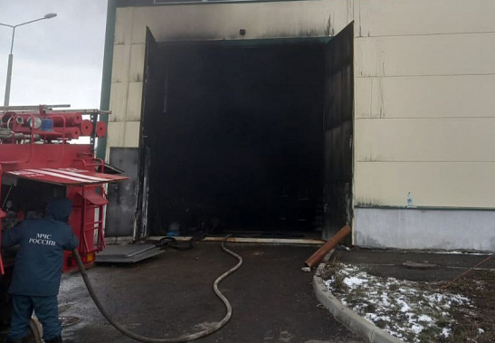 В Донецке потушили крупный пожар