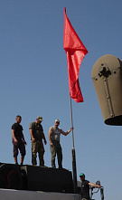 Парад Победы прошел в колхозе имени Шаумяна в Мясниковском районе