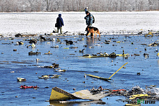 Крувшение самолета в Ростове