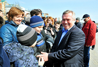 В небе - «Русские витязи»