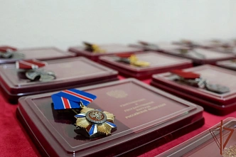 Сегодня в Ростове-на-Дону 116-й отдельной бригаде особого назначения Росгвардии вручили орден Жукова