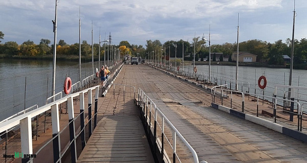 Сегодня в Ростове официально закрыли понтонный мост на Зеленый остров