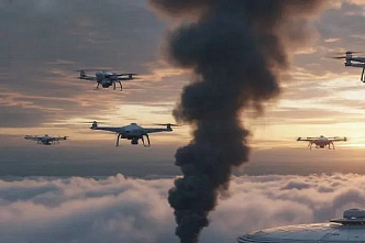 Минувшей ночью территория Ростовской области стала одной из целей массированного налета на Россию украинских дронов