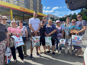 В Ростовской области онкобольным протянули «Руку помощи»