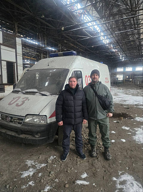 В одно из штурмовых подразделений из Ростова-на-Дону доставили гуманитарный груз