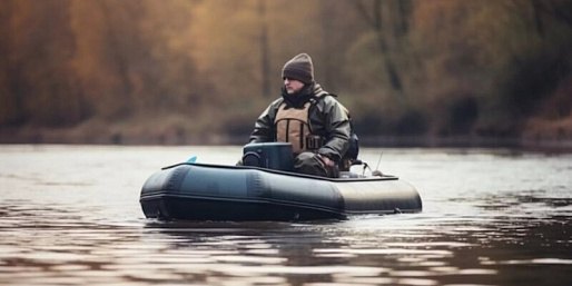 В Ростовской области жители слободы Родионово-Несветайской передвигаются местами на лодках