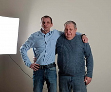 В съемке для фотовыставки приняли участие 17 донцов - отцов участников СВО