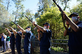 В Зернограде простились с четырьмя красноармейцами
