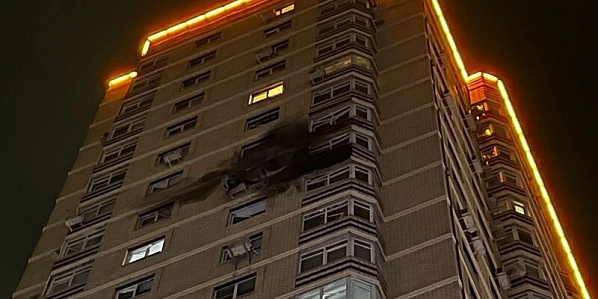 Дом по улице Горсоветской в Ростове после атаки украинского дрона. Источник фото: RostovGazeta. 