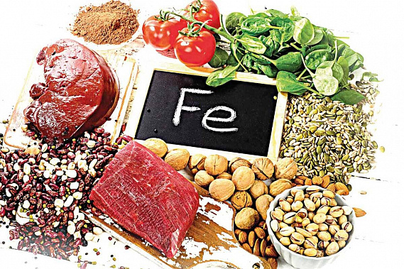 Дефицит железа проявляется на коже