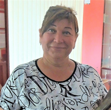 Координатор  волонтерской «Силы добра» Татьяна Оноприенко