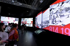 27 04 2025 Ростовские школьники посетили выставку «Геноциду – нет!»