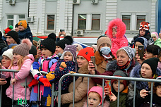 В Ростов приехал новогодний поезд из Великого Устюга