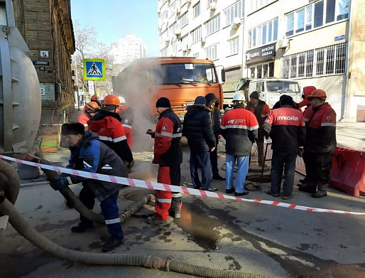 Из-за аварии часть центра Ростова осталась без отопления