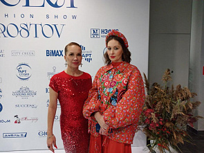 Продюсер "Volga Fashion Show" в Ростове Марина Баранова и основатель и организатор проекта, генеральный продюсер "Volga Fashion Show" Юлиана Благовская.