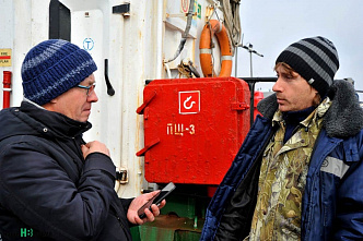 Исследовательское судно «Денеб» вернулось на базу в хутор Донской