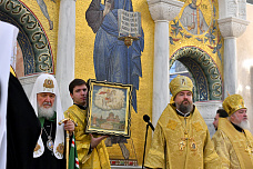 19 10 2025 Патриарх Кирилл освятил главный Храм Южного военного округа