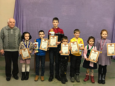 В Цимлянске наградили юных шахматистов