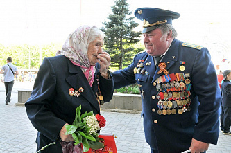 В преддверии Дня Победы. 