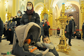 В Ростове отмечают Рождество Христово