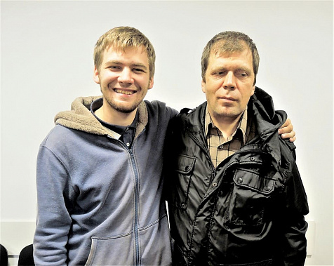 Гроссмейстеры Владимир и Вячеслав Захарцовы. Фото Валерия Сипетина