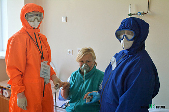 Свой первый год ковидный моногоспиталь отмечает в пиковой загруженности