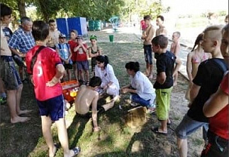 Сальские кадеты спасли тонувшего в реке сверстника
