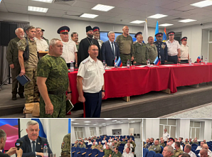Сегодня состоялся Совете атаманов Луганского округа Всевеликого войска Донского.
