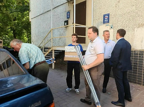Ростов-на-Дону: сегодня в Советском районе адресно передали очередную партию гуманитарной помощи