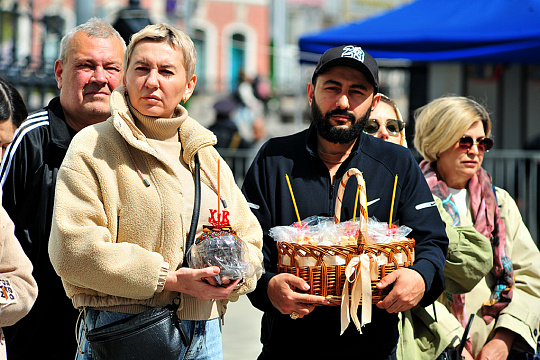 Жители Ростовской области отметили Светлое Христово Воскресение