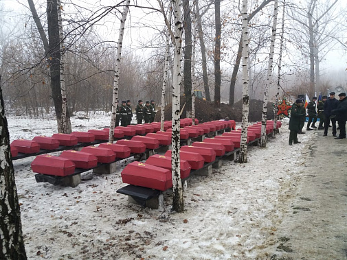 Сегодня  красноармейцы отправились в последний поход