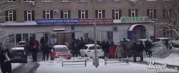 Скриншот из видео, опубликованного в сообществе «Ростов главный».