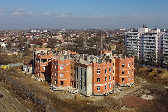 Новые кварталы Таганрога в районе Мариупольского шоссе. Источник фото: пресс-служба губернатора Ростовской области.
