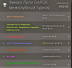 Донская команда сыграет в финале межрегиональной шахматной лиги GARDE